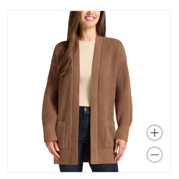 Jackets & Blazers - Max & Mia Women's Cotton Cardigan